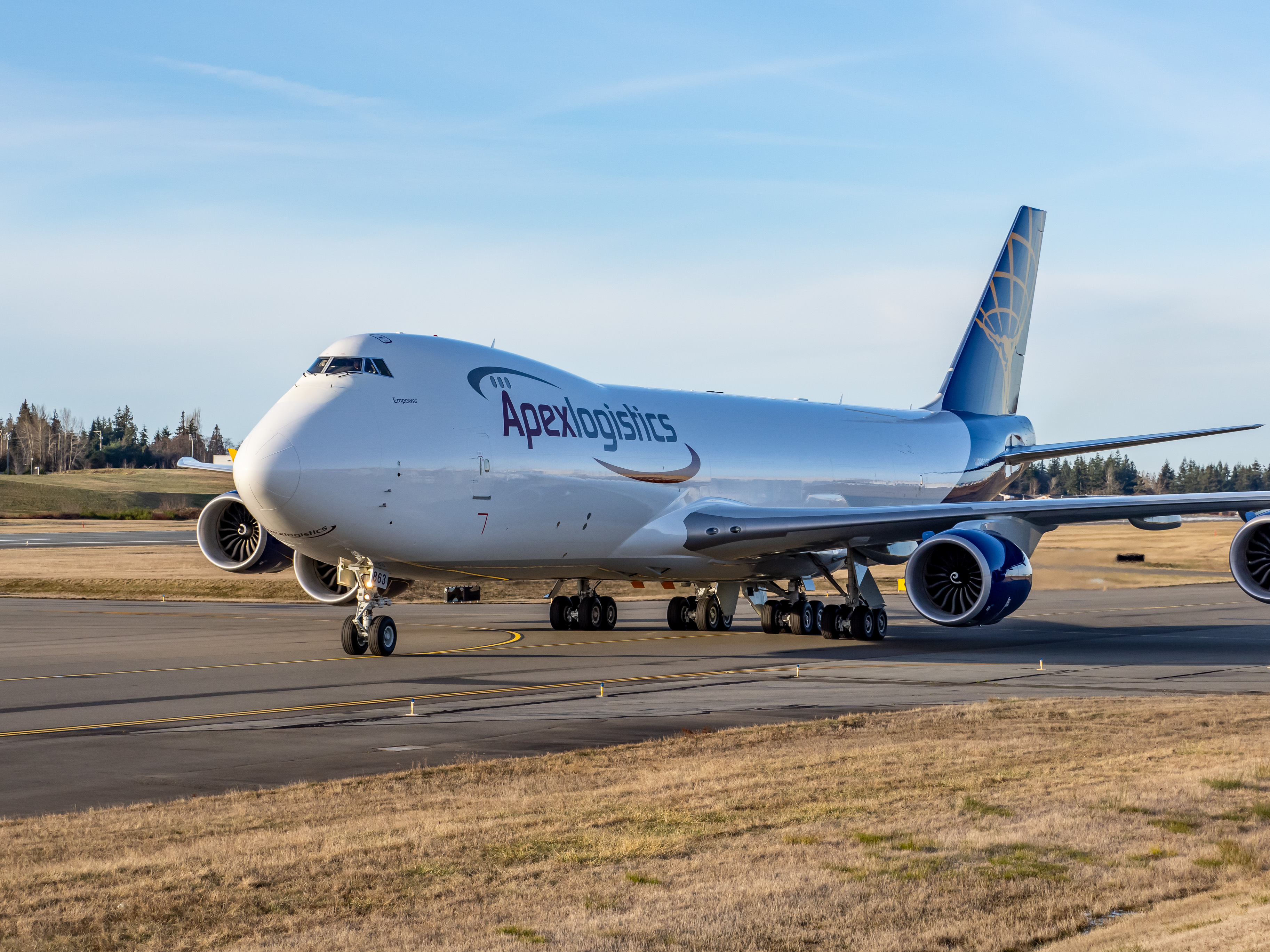 Kuehne Nagel and Apex take delivery of the last Boeing 747-8 Freighter 